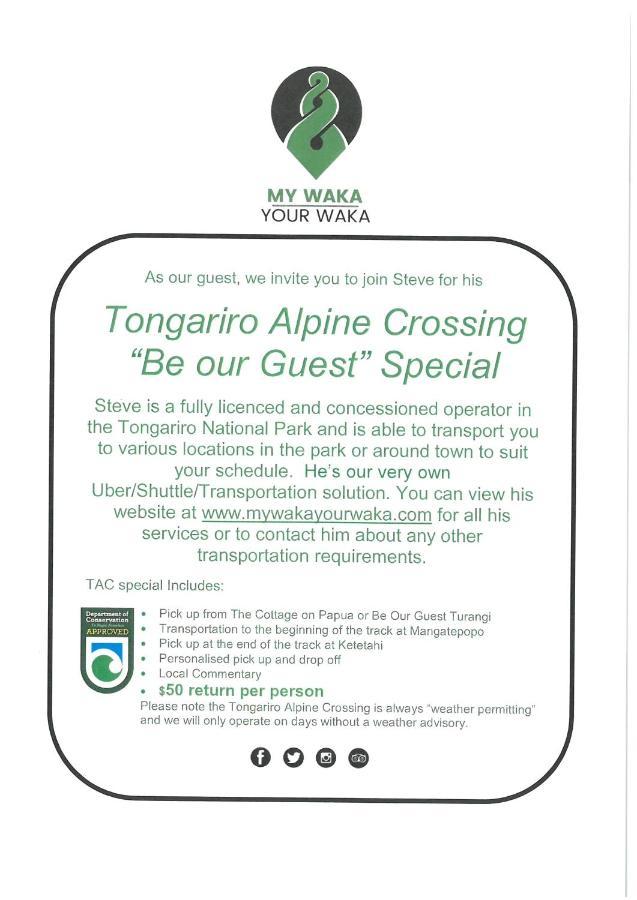 Be Our Guest Turangi Appartamento Esterno foto